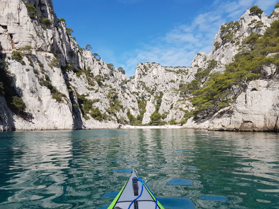 calanque marseille kanu