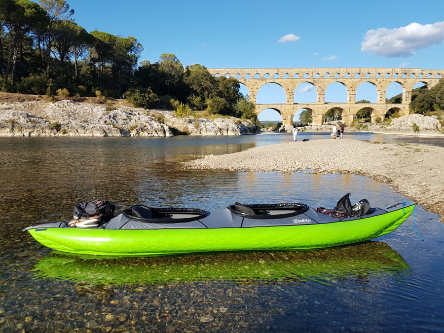 kanutour pont du gard