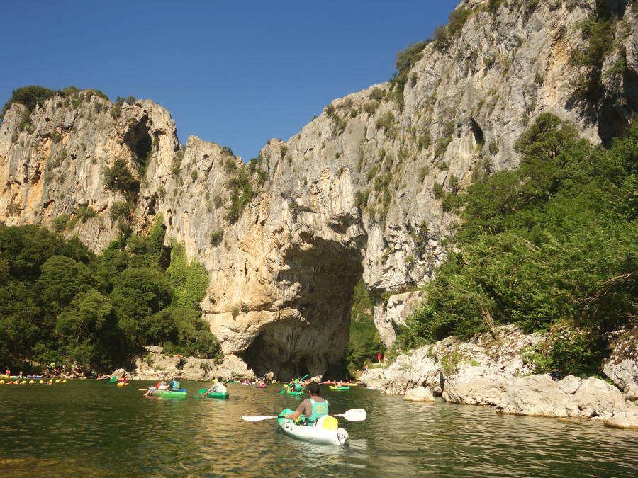 ardeche paddeln