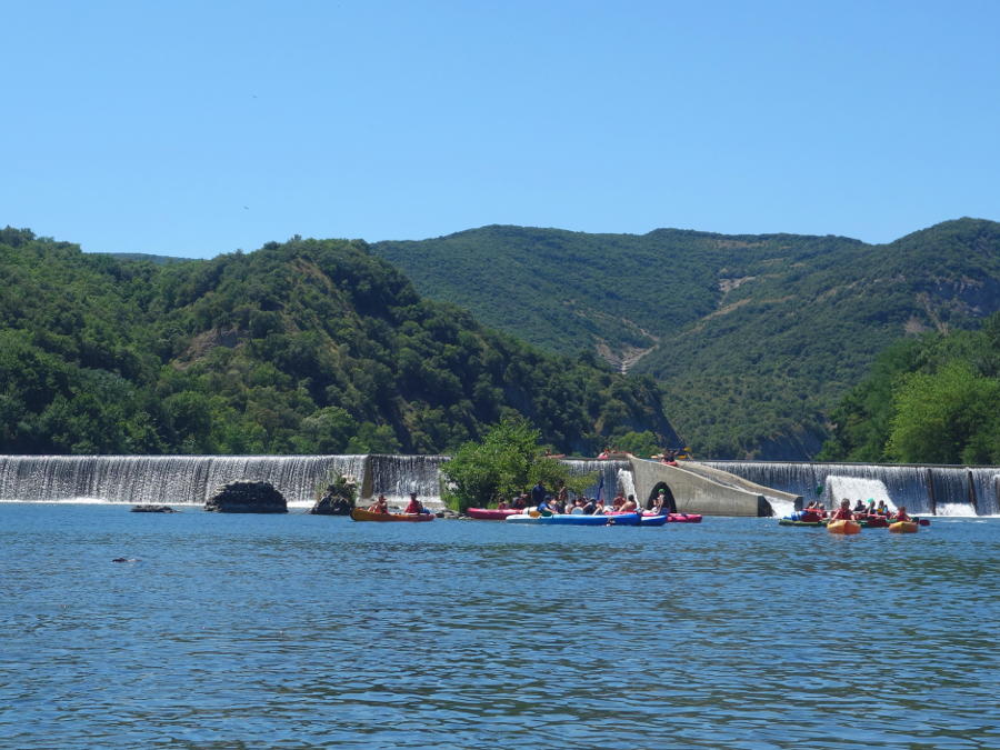 Ardèche Bootsrutsche