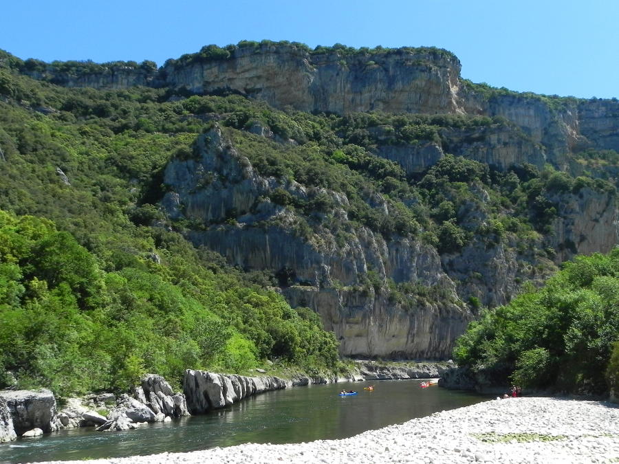 kanufahren ardeche