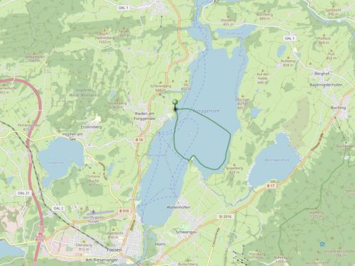 forggensee_karte - Paddleventure