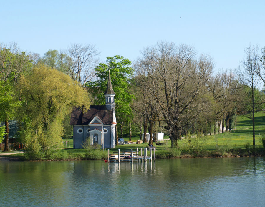 chiemsee kajaktour herreninsel kreuzkapelle