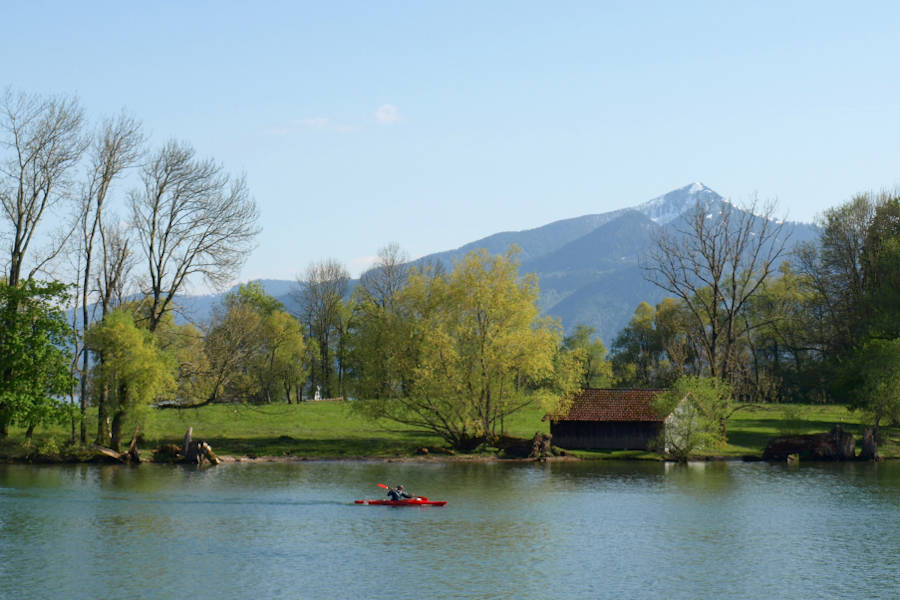 chiemsee paddeln bayern