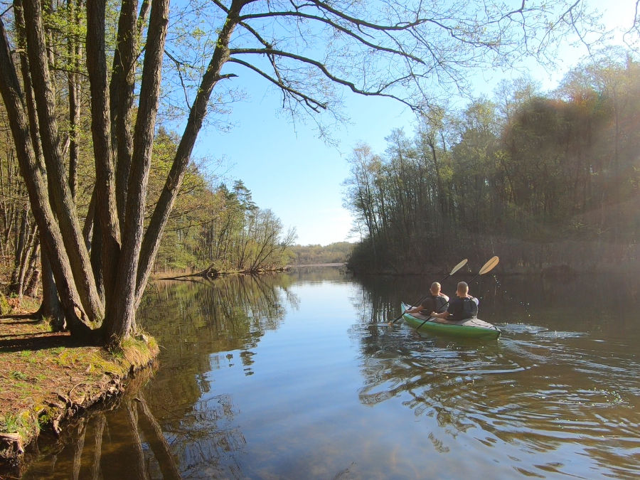 kanutfahren mecklenburgische seenplatte