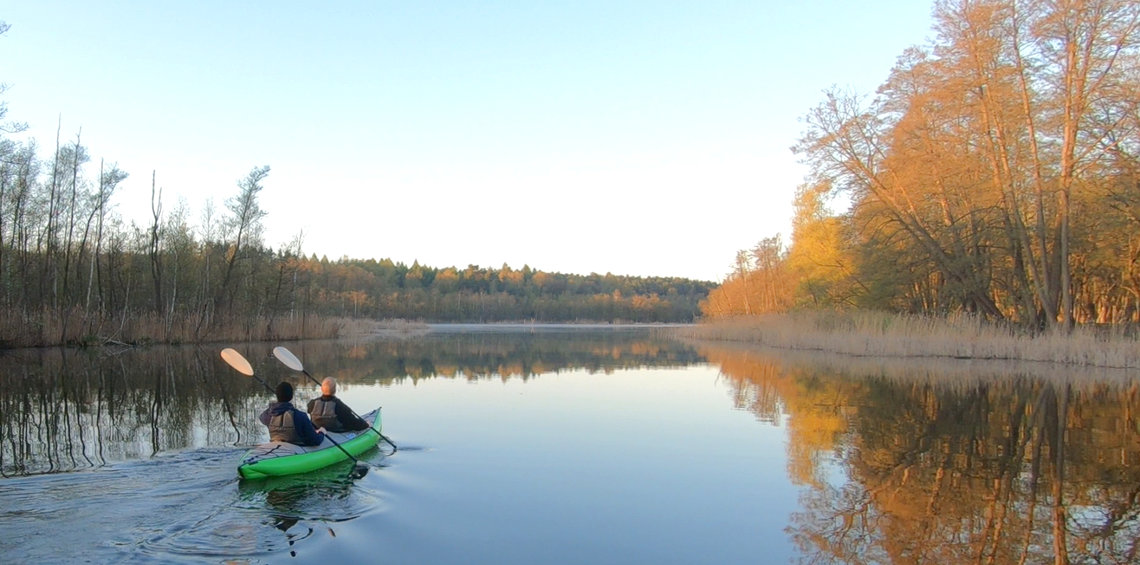 kanutour mecklenburische seenplatte