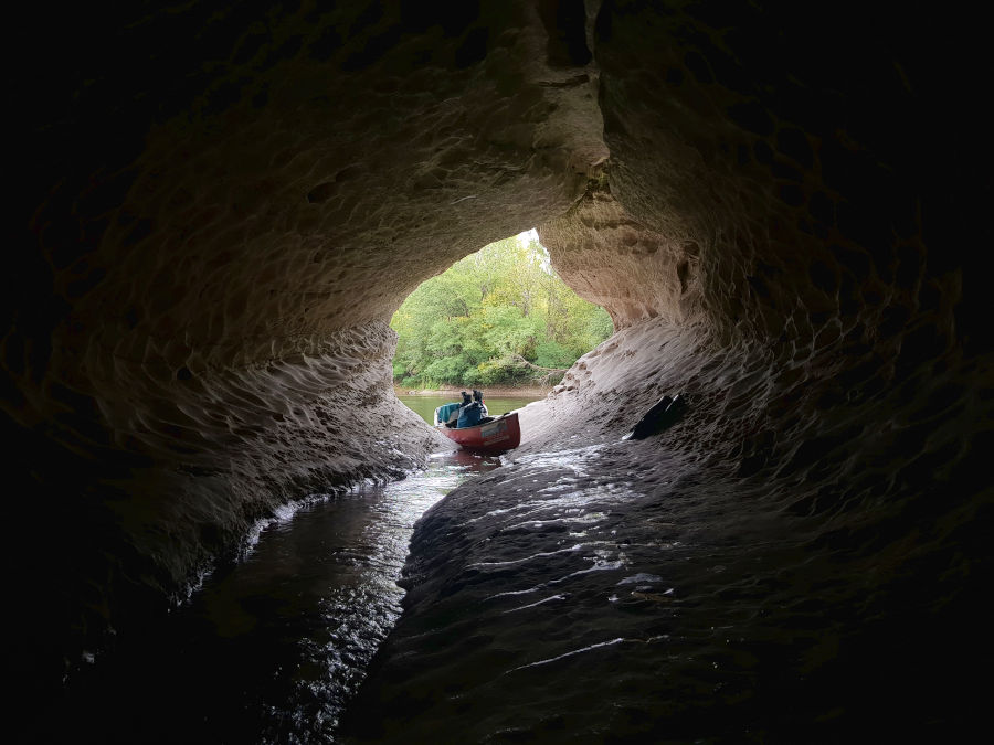 dordogne kanu höhle