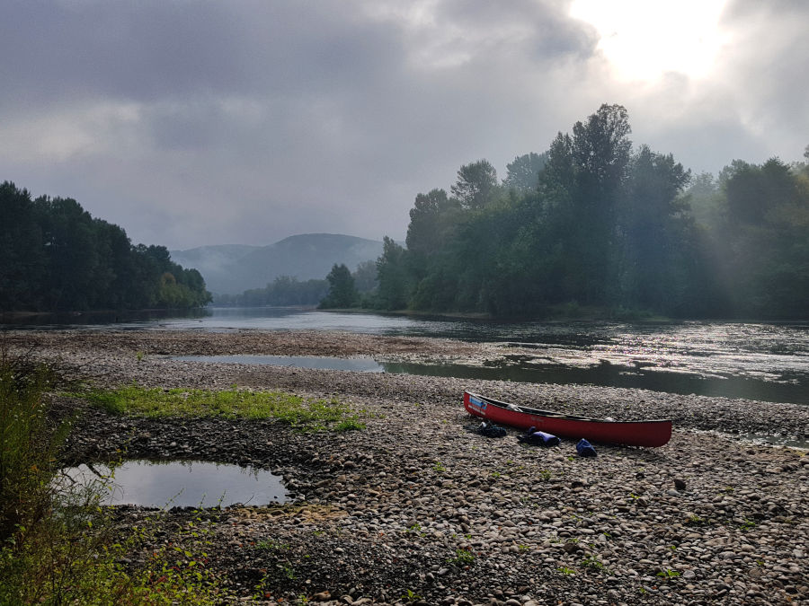 kanutour reise dordogne