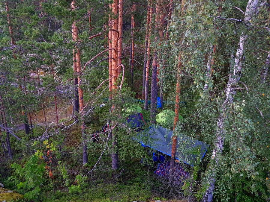 Finnland_Tag2_campingstelle