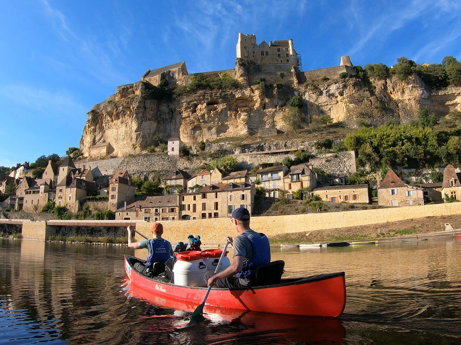 kanufahren dordogne