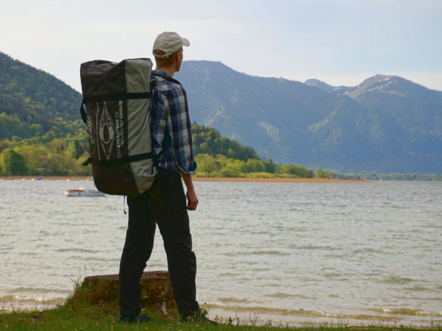 schlauchkajak rucksack