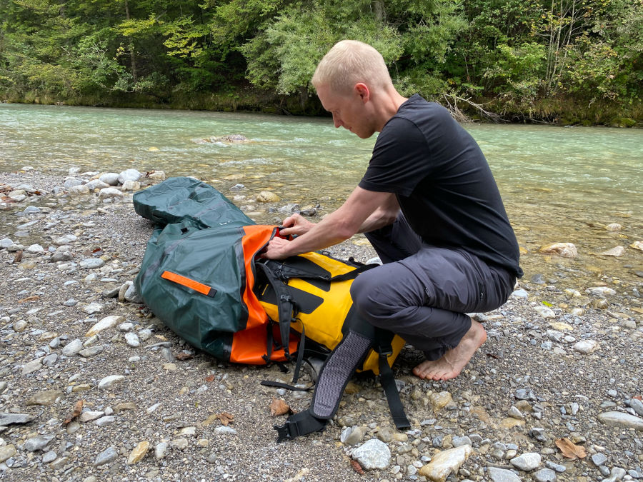 decathlon packraft tzip rucksack