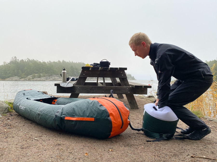 itiwit packraft aufbau