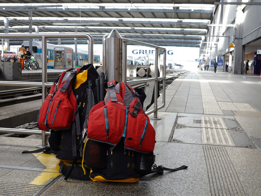 packrafting ausrüstung rucksack