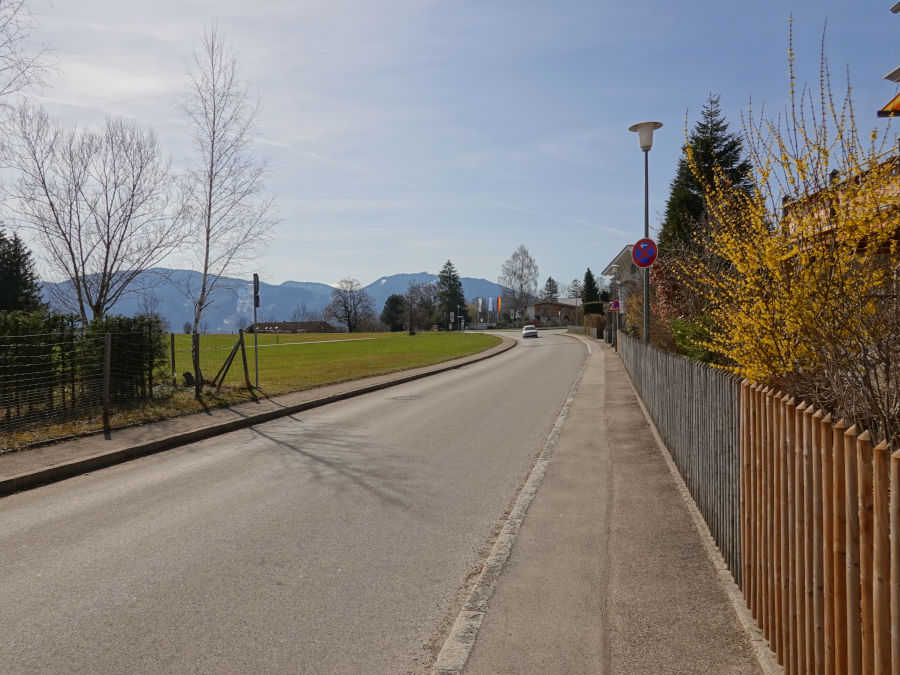 wanderung strasse murnau