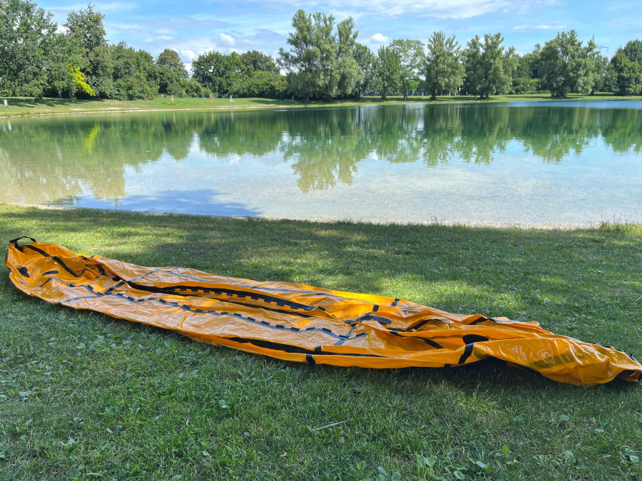 anfibio omega c2 packraft laenge vor dem aufbau