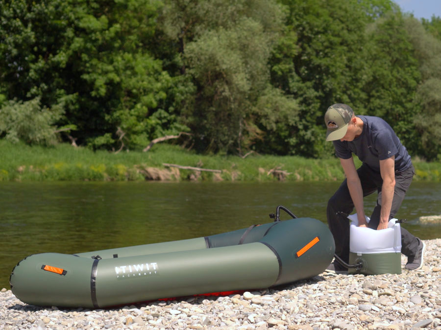 decathlon packraft aufbau