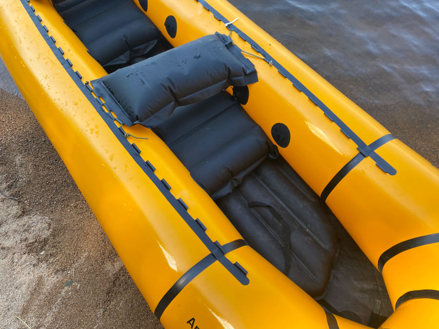 anfibio packraft bodenmatte praxistest