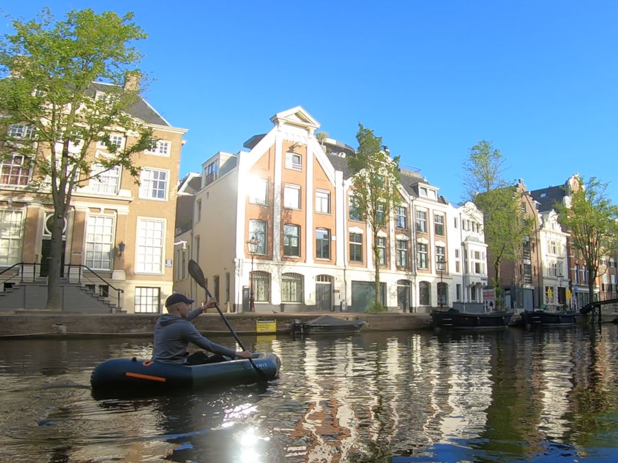 amsterdam paddeln oudezijds achterburgwal