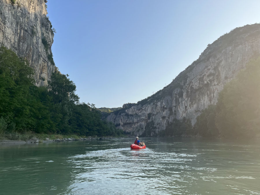 etsch packrafting tour