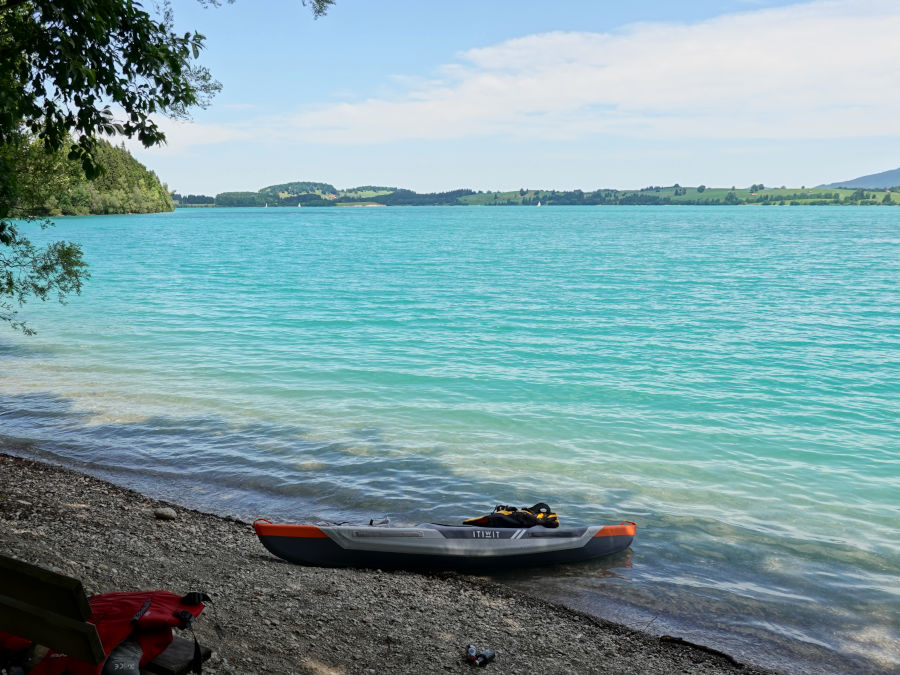 kajaktour forggensee